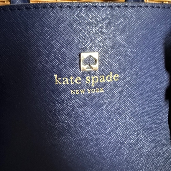 Beautiful Navy Blue Kate Spade Satchel - Picture 3 of 5